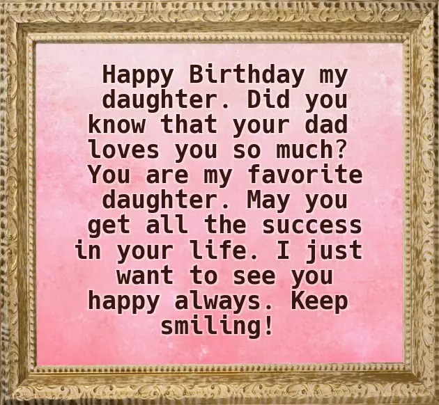 Birthday Quotes To A Daughter From Mom