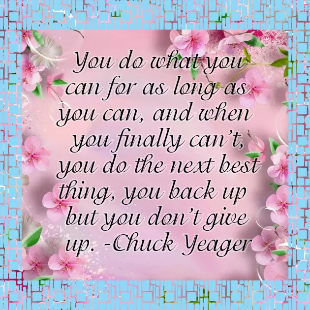 Chuck Yeager Quotes Chuck Yeager Quotes