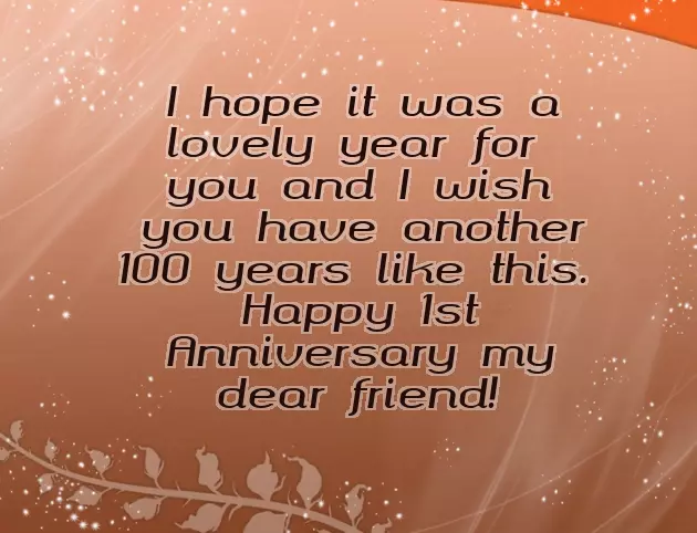 1St Marriage Anniversary Wishes