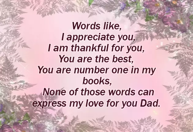 Corporate Fathers Day Message