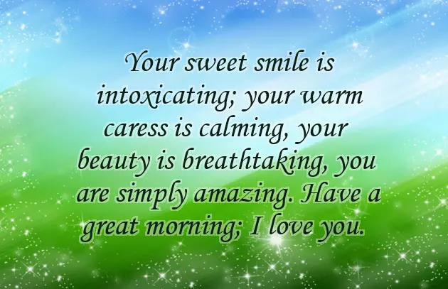 Very Romantic Good Morning Message Very Romantic Good Morning Message