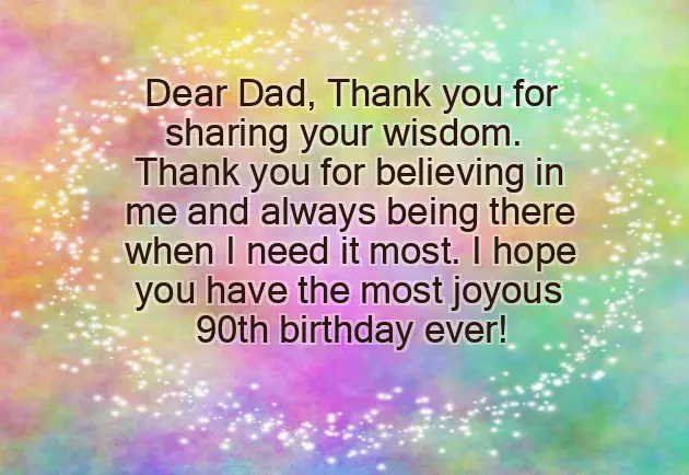 Small Birthday Wishes For Father