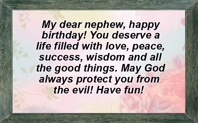 Happy Birthday Wishes For My Little Nephew Happy Birthday Wishes For My Little Nephew