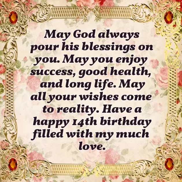 Birthday Wish For A 14 Year Old Boy Birthday Wish For A 14 Year Old Boy