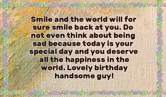 Happy Birthday To A Good Guy Happy Birthday To A Good Guy