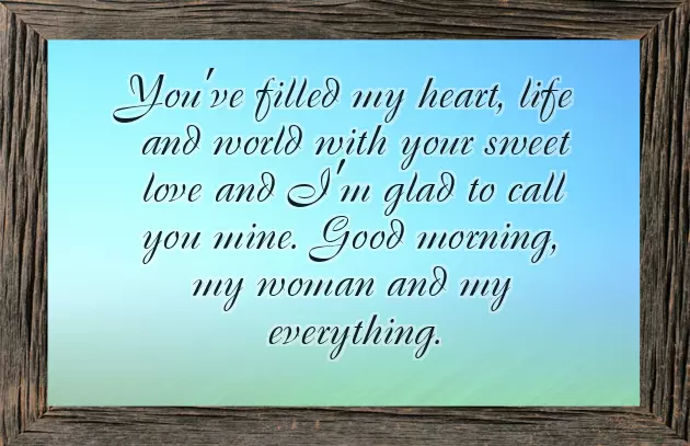 Good Morning Message To Your New Girlfriend