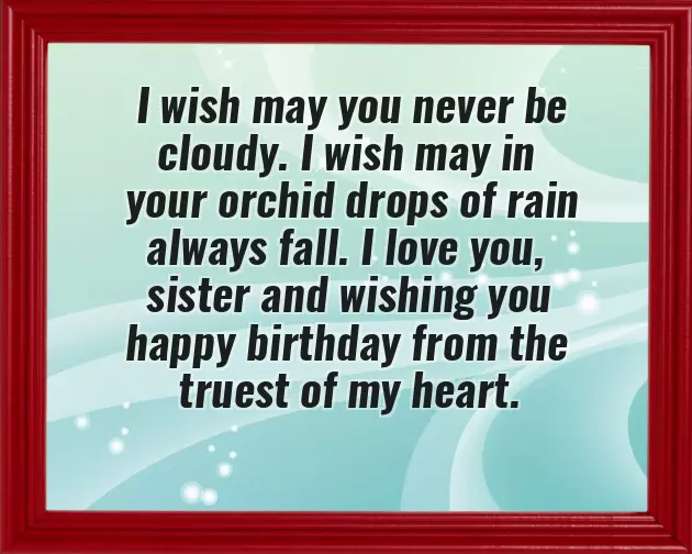 Birthday Wishes For Pretty Sister