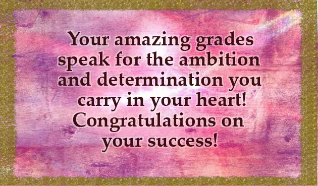 Congratulations For Results Congratulations For Results