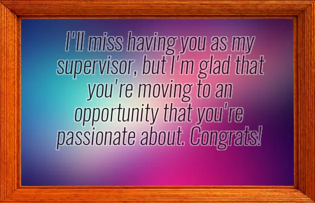 Congratulations On Your Recent Promotion