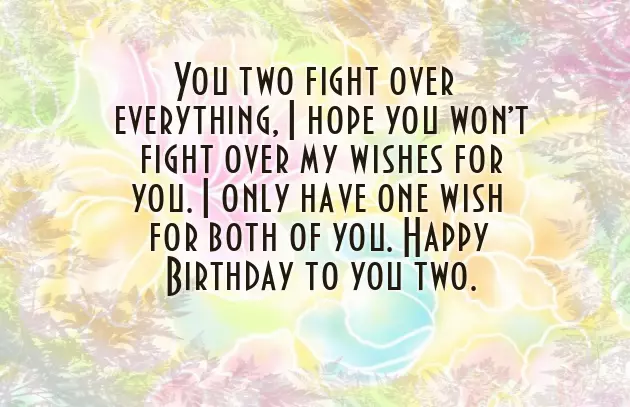 Happy Birthday Wishes For Twins Boy Happy Birthday Wishes For Twins Boy