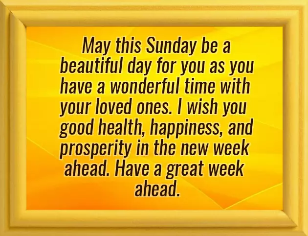 Nice Sunday Wishes Nice Sunday Wishes
