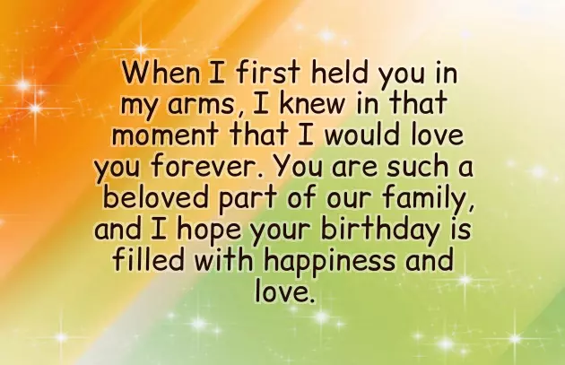 Happy Birthday Wishes For Small Baby Girl