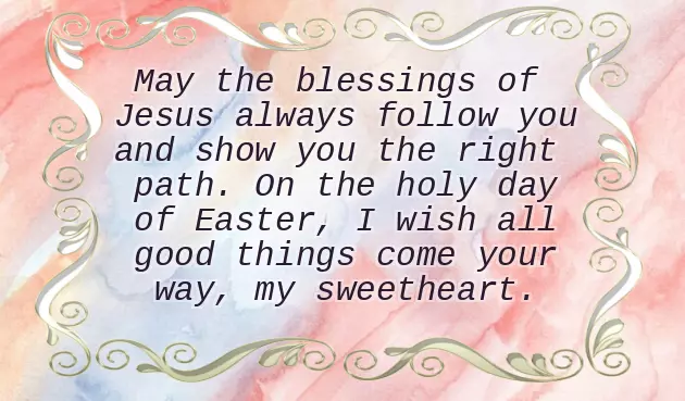 Best Wishes For Easter
