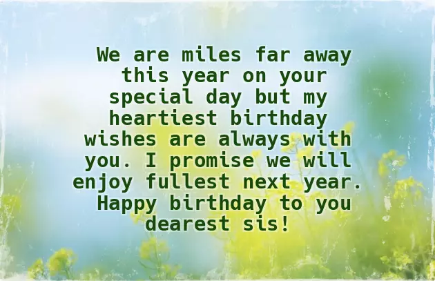 Funny Birthday Wishes For Cousin Sister Quotes