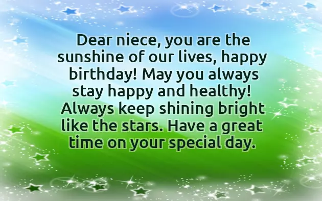 Happy Birthday To My Lovely Niece