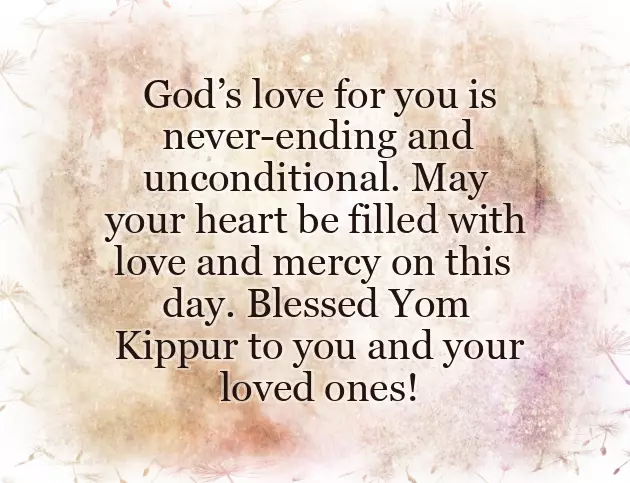 Yom Kippur Wishes