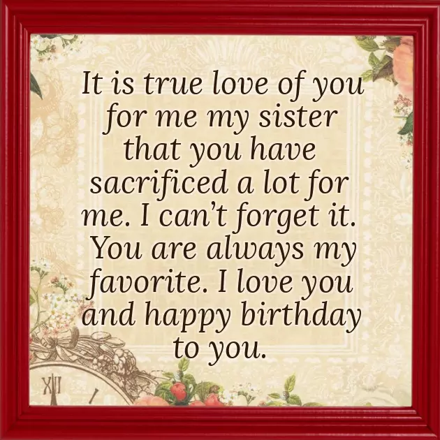 Bday Wishes For Younger Sister