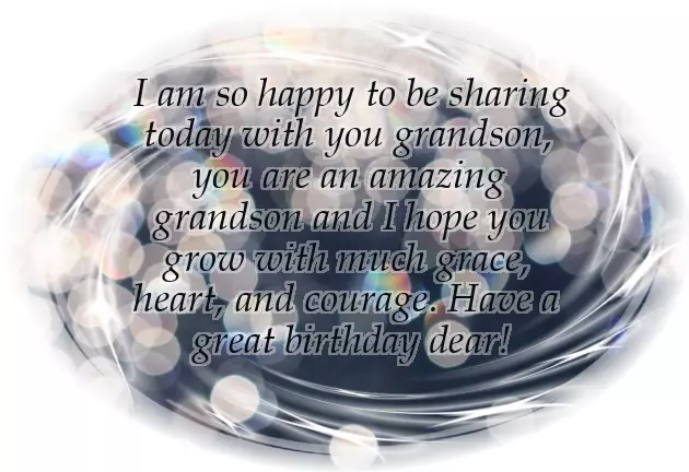 Happy Birthday My Dear Grandson