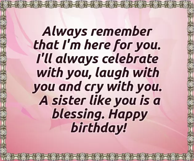 Birthday Sis Quotes Birthday Sis Quotes