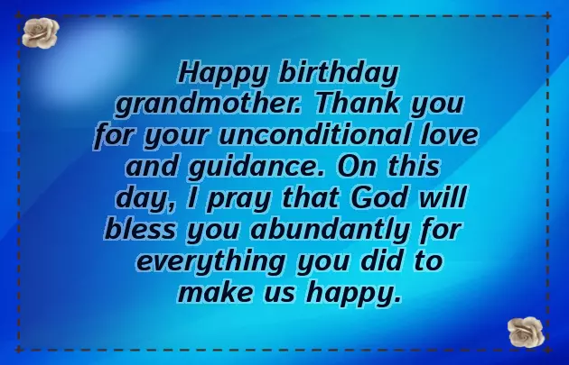 Congratulations For Grandmother