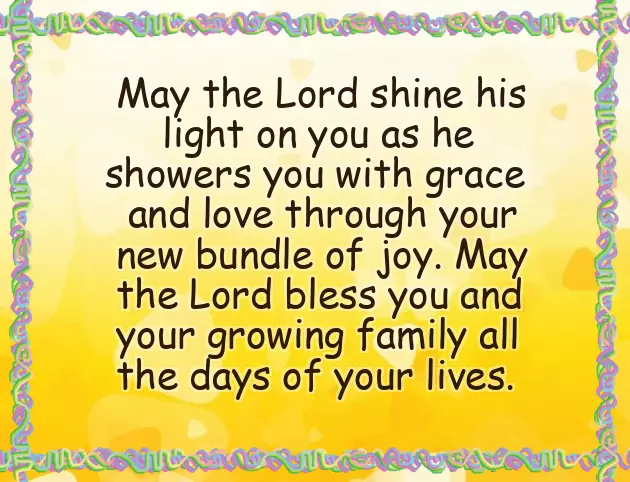 Greetings On Baby Shower