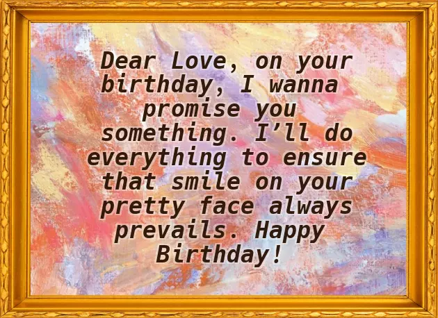 Birthday Wishes For Girlfriend Text