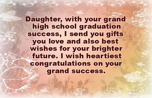 High School Graduation Wishes For Friend