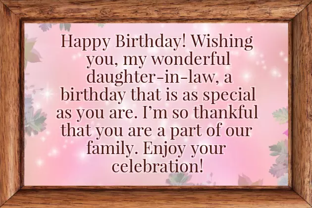 Happy Birthday To My Precious Daughter