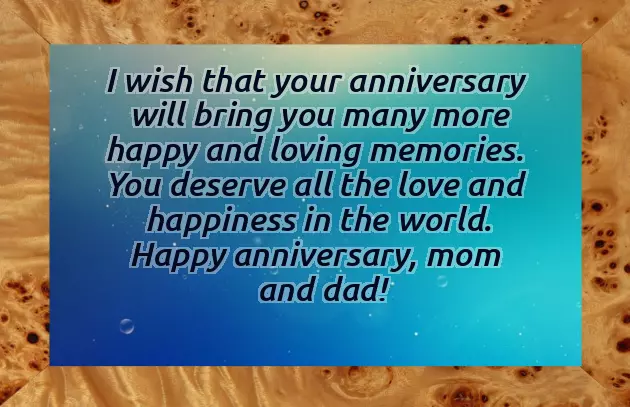 45Th Anniversary Wishes For Parents