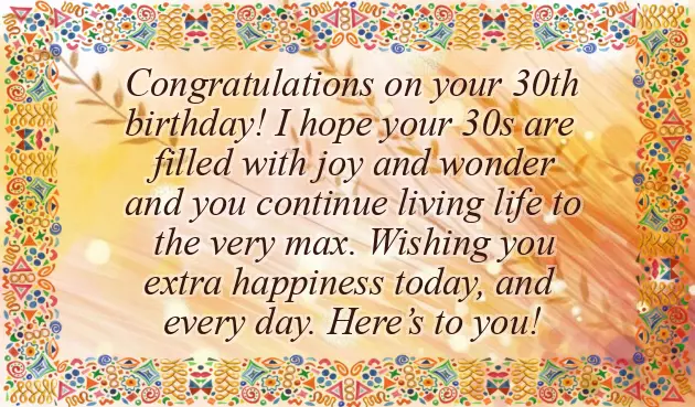 Birthday Congratulations Wishes