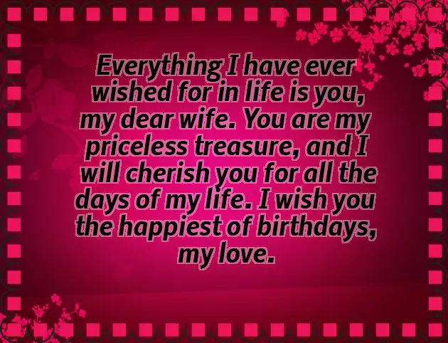 Happy Birthday My Dear Wife Status Happy Birthday My Dear Wife Status
