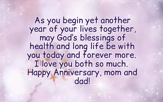 Happy Wedding Anniversary Mom & Dad