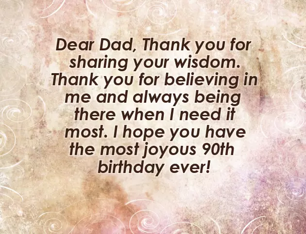 Simple Birthday Quotes For Father