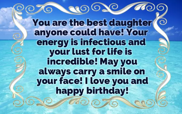 Birthday Wishes To My Second Daughter