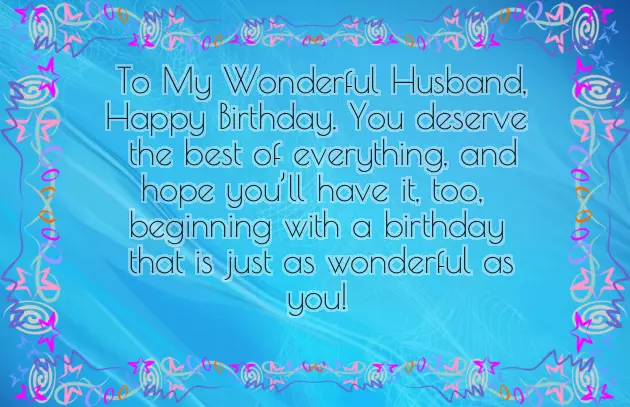 Best Happy Birthday Wishes For Husband