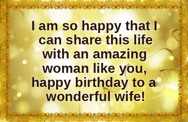 Bday Quotes For Wife