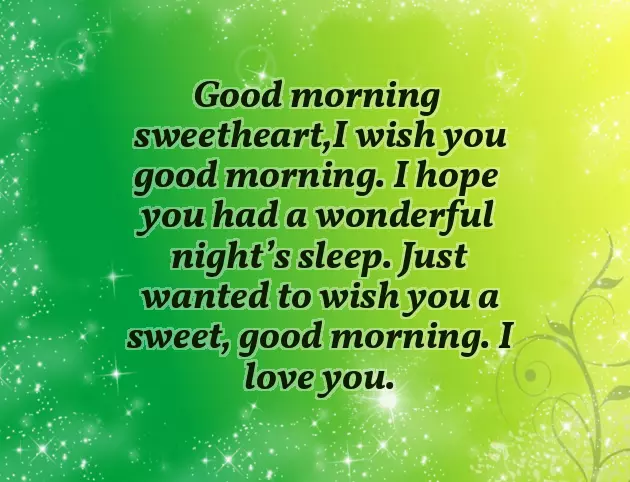 Good Morning Message To Make Her Fall In Love With You