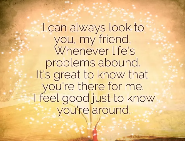 Friendship Poems For Adults