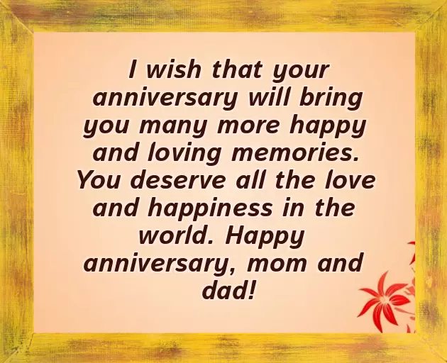 Funny Anniversary Wishes To Parents