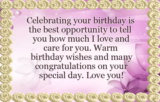 Short Quotes For Birthday Girl