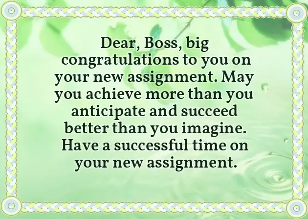 Congratulations On Your New Role Boss Congratulations On Your New Role Boss