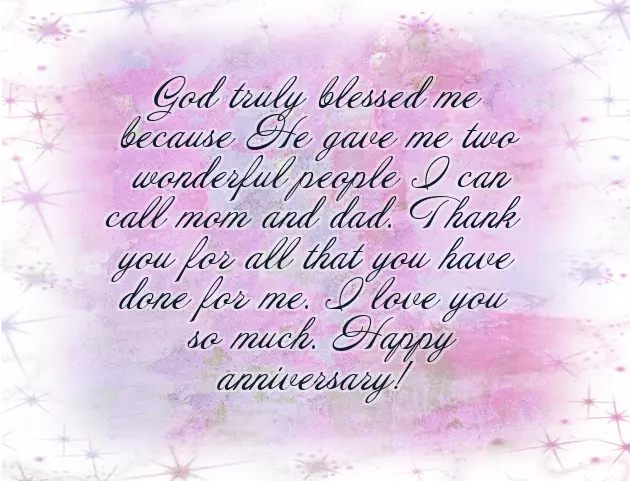 Anniversary Wish For Grandparents