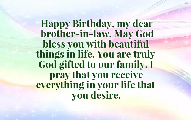 Happy Birthday To You Brother In Law