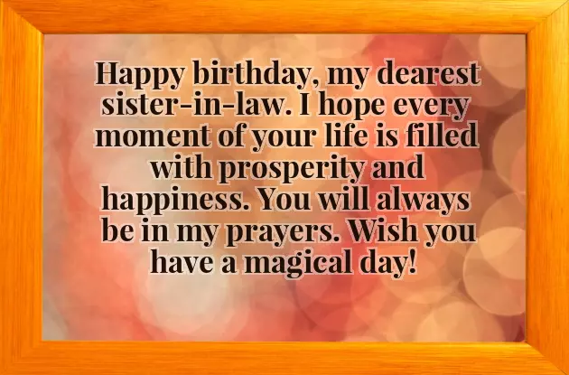 Sister Birthday Line Sister Birthday Line