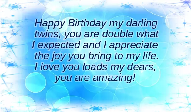 Birthday Wishes For Twin Brothers