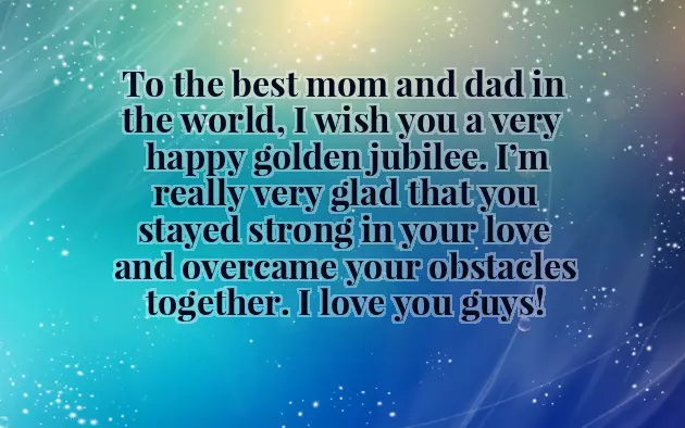 Marriage Anniversary Message For Mom Dad