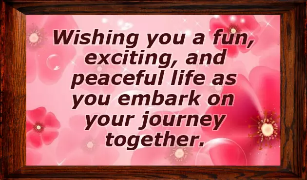 Wishing Bride On Wedding Day