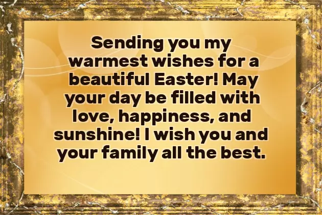 Happy Easter Holidays Wishes