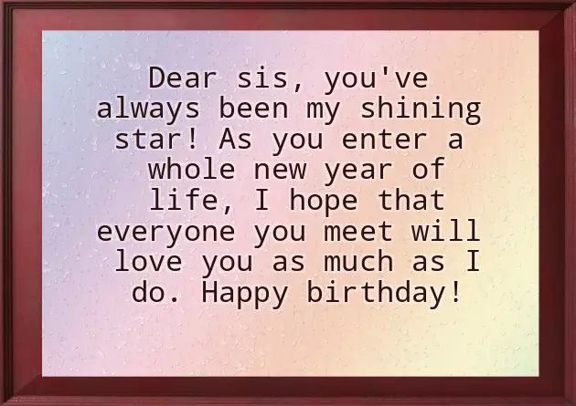 Birthday Wishes For Junior Sister Birthday Wishes For Junior Sister