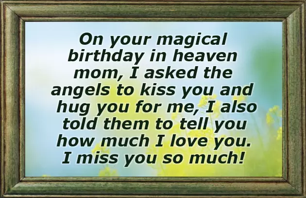 Mum Heaven Birthday Quotes Mum Heaven Birthday Quotes
